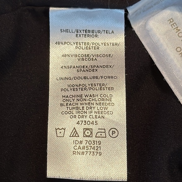 Ann Taylor Black The Boatneck Sheath Dress in Seasonless Stretch Size 0 - Picture 12 of 12